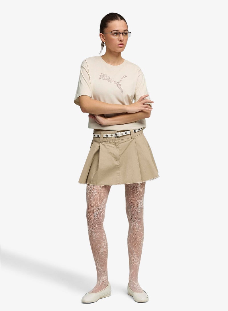 بوما تيشيرت برسومات مريحة لها - Image 3